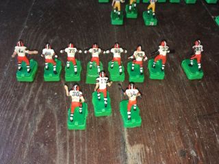 Vintage 1970 ' s Tudor Electric Football Team 11 Cleveland Browns (White Jersey) 2
