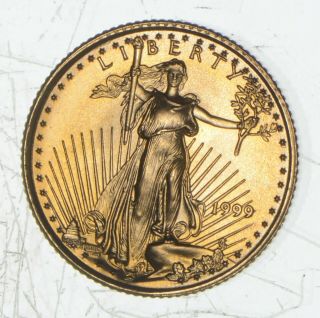 1999 $5.  00 1/10 Oz.  Gold American Eagle - U.  S.  Gold Coin 874