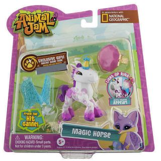 Animal Jam Light Up Friends With Ring - Magic Horse