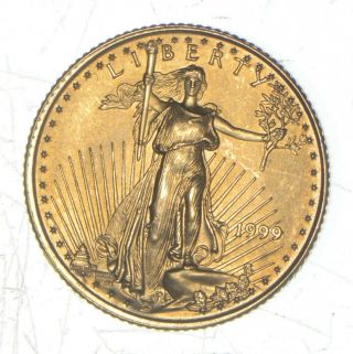 1999 $5.  00 1/10 Oz.  Gold American Eagle - U.  S.  Gold Coin 865