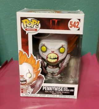 Funko Pop Movies: It - Pennywise With Spider Legs 542 Vinyl Figure