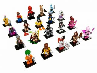 Lego Batman Minifigures Series 1 Complete Set Movie Series 71017
