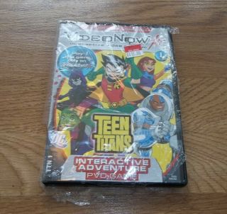 Video Now Xp Teen Titans Interactive Adventure Pvd Game Volume Ttn 1 Cartoon