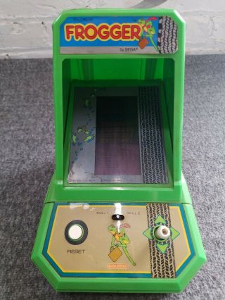 Vintage 1982 Coleco Sega Frogger No.  2393 Arcade Game Read