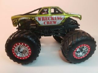 9 Hot Wheels Monster Jam Monster Truck Gift Set 1:64 Scale Martial Law,  Batman, 2