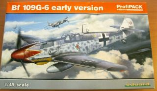 Eduard Profipack 1/48 Messerschmitt Bf 109 G - 6 Early 82113 Plastic Model Kit