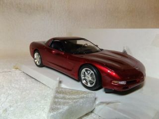 Vintage Dealership Promo Model - - 2004 Chevrolet Corvette Coupe - - Dark Red - - Nib