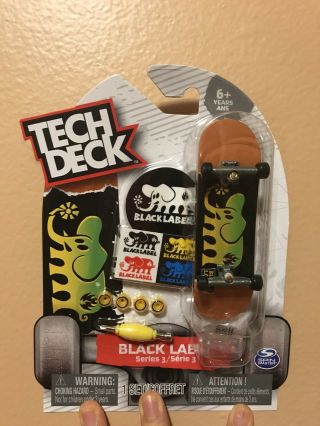 Tech Deck Black Label Series 3 Fingerboard