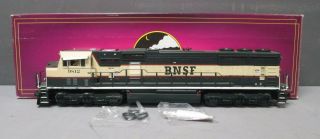 Mth 20 - 2956 - 1 Bnsf Sd70mac Diesel Locomotive W/ps 2.  0 (hi - Rail Wheels) /box