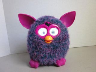 Hasbro Purple & Pink 2012 Furby Ears & Eyes Great