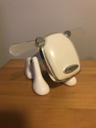 I - Dog Speaker Hasbro Sega Toys White Dog 2005 I - Pod