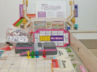 VTG Electronic Mall Madness Shopping Spree Board Game 1996 Milton Bradley 3