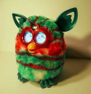 Hasbro Furby Boom Plush Toy A6101 Holiday Sweater Edition 2012 And