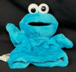 Mattel Fisher - Price 2004 Sesame Street Cookie Monster 10 " Plush Hand Puppet Euc