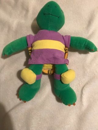 Franklin The Turtle Soccer Talking Plush Stuffed 1986 Nelvana KidPower 3