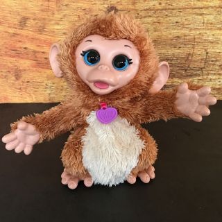 Furreal Friends Baby Cuddles My Giggly Monkey Pet Plush Interactive Toy