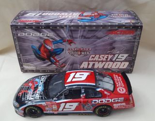 2001 Action Racing 19 Atwood 1:24 Scale Stock Car Nascar Ultimate - Man