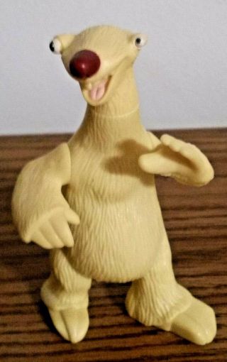 Sid The Sloth Ice Age 3 1/2 " Figure W/ Movable Arms,  Talks