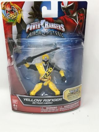 Power Rangers Beast Morphers Yellow Ranger 6 - Inch Action Figure Toy