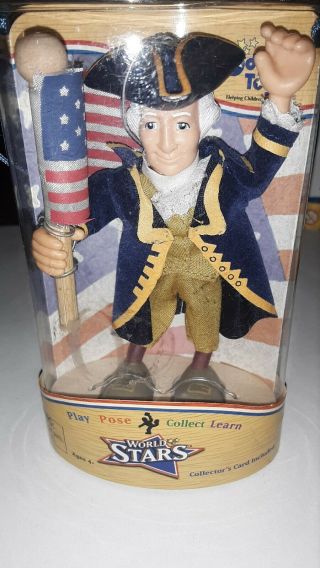 Odyssey Toys World Stars - President George Washington W/ American Flag