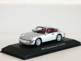 Porsche 911 (964) Carrera 2 Silver Minichamps 1/43