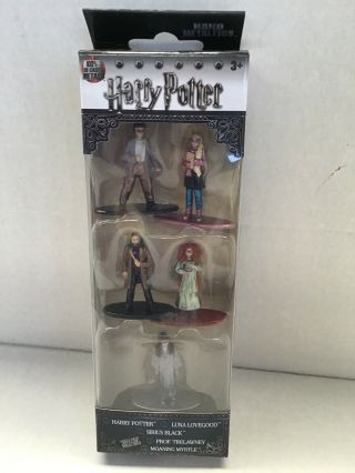 Harry Potter Nano Metalfigs 5 Pack Figure Set By Jada Toys - Die Cast Metal