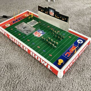 Nfl Electric Football Bowl 1980 Steelers Rams - - Box