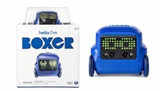 Boxer Interactive A.  I.  Remote Control Robot Toy - Blue