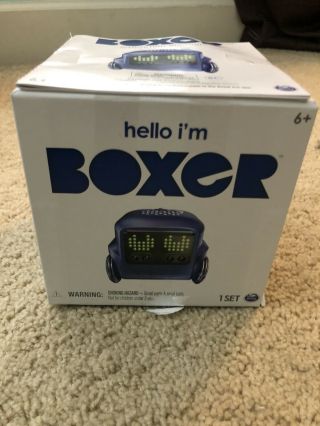 Boxer Interactive A.  I.  Remote Control Robot Toy - Blue 2