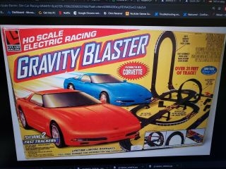 Life - Like Racing - Ho Scale Electric Slot Car Racing - Gravity Blaster 1996