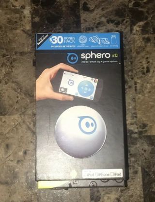 Sphero 2.  0 App - Enabled Robotic Ball - Brookstone - Box,  Ramps,  Stand & Charger