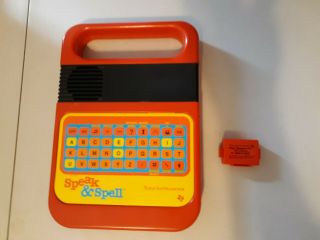 Vintage 1978 Texas Instruments Speak And Spell Great Toy.