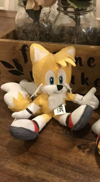 Sonic The Hedgehog Tails Plush Tv Movie Character Toys.