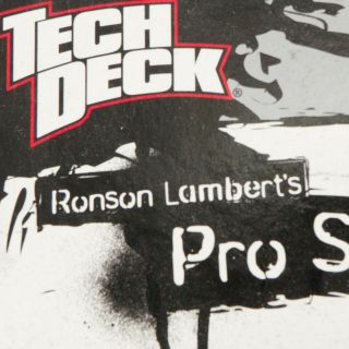 Tech Deck Ronson Lambert Pro Street Hits Finger Skateboard Bench 3