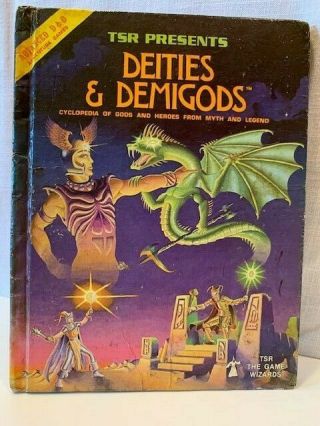 Tsr Presents Deities & Demigods,  Cyclopedia Of Gods & Heroes,  Advanced D&d