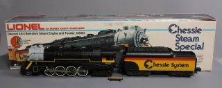 Lionel 6 - 8003 2 - 8 - 4 Chessie Steam Special Berkshire And Tender Ln/box