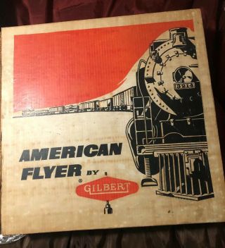 Rare Vintage American Flyer “the Arrow” Train Set Gilbert 20605 S Gauge 1960