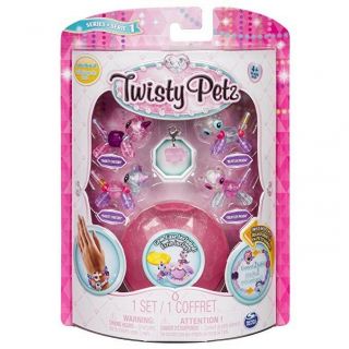 Twisty Petz Unicorns & Pandas 4 Pack Bracelet Jewelry Set Fast