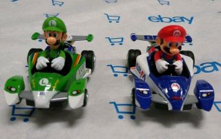 Mariokart Carrera Go 1:43,  2 Mario And Luigi Slot Racing Cars