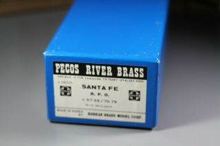 Santa Fe Pecos River Brass RPO by Korean Brass Model 3