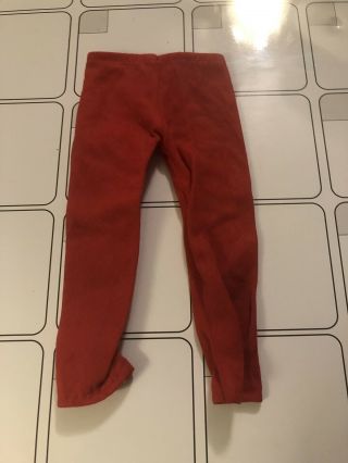 Red Pant For Vintage Bionic Six Million Dollar Man Steve Austin Figure