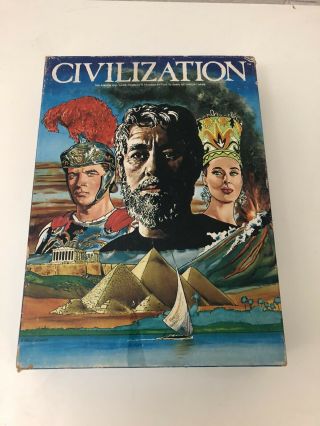 Civilization Game Of The Heroic Age 1982 - The Dawn Of History - Complete