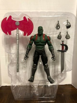 Drax 7 " Action Figure Diamond Select Guardians Of The Galaxy Loose