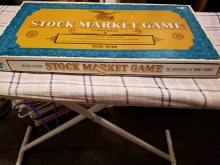 Vintage 1968 Whitman Stock Market Game The Board Game Complete