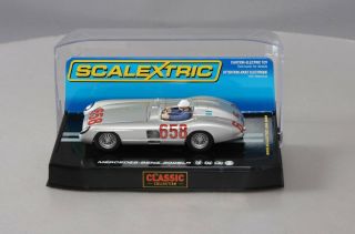 Scalextric C2814 1:32 Scale Mercedes 300 Slr Mille Miglia Fangio 658 Slot Car