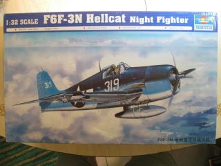 Trumpeter 1/32 F6f - 3n Hellcat Night Fighter 02258