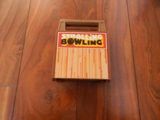 Vintage Tomy Strolling Bowling Game - - Complete