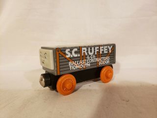 Thomas Wooden Troublesome Truck S.  C.  Ruffey (scruffey) With Cargo Guc Ce
