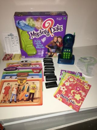 Mystery Date Electronic Talking Phone Game Hasbro Milton Bradley 2000 Complete
