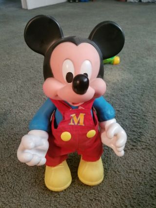 Disney Arco Mickey Mouse Posable Figure Doll 14 " Jointed